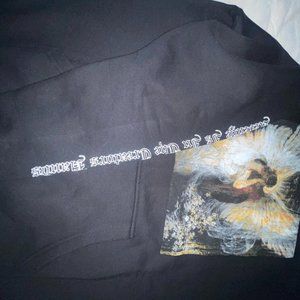 revenge angel black hoodie brand new very rare